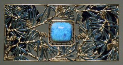 Placca per aquile e collare di pino, c1899-1901 da Rene Jules Lalique