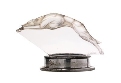 Rara mascotte Levrier da Rene Jules Lalique