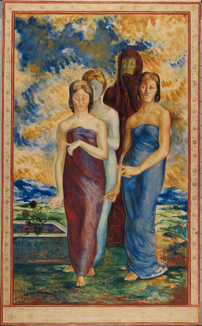 Figure allegoriche da Rene Piot