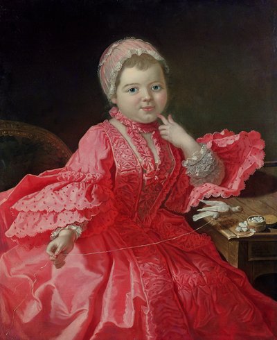 Ritratto di un bambino, XVIII secolo da Rene Tiercelin