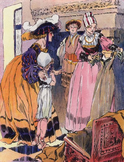 Una bambina ai tempi del Rinascimento da Rene Vincent