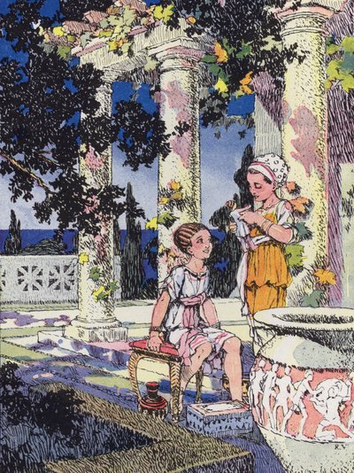 Una piccola romana ai tempi di Giulio Cesare da Rene Vincent