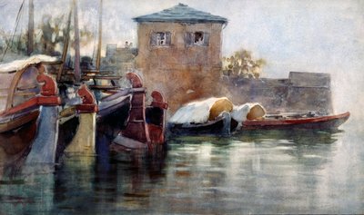 Siesta dei comballi (molo sul Lago di Como) da Renzo Weiss