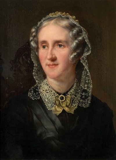 Ritratto di Elizabeth Stockdale Wilkinson 1799-71, 1853 da Reuben T W Sayers