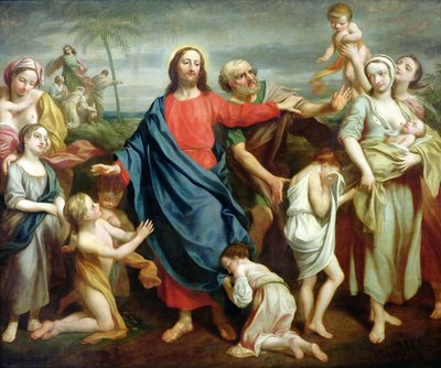 Lasciate che i bambini vengano a me, e non glielo impedite, 1746 da Rev. James Wills