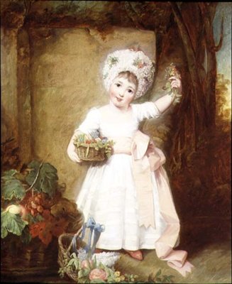 Ritratto di Lady Isabella Manners, figlia del Duca di Rutland da Rev. Matthew William Peters