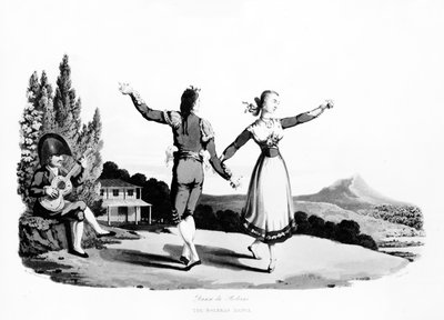 La Danza delle Boleras, illustrazione da 