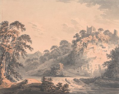Castello di Knaresborough, Yorkshire da Rev. William Gilpin