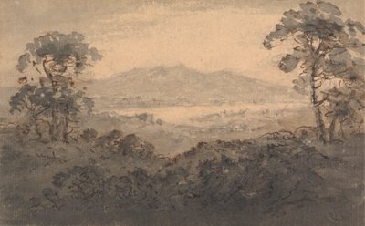 Paesaggio con lago e montagne da Rev. William Gilpin