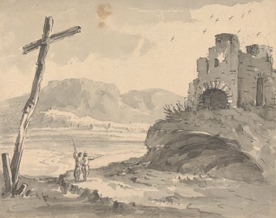 Paesaggio con grande croce da Rev. William Gilpin