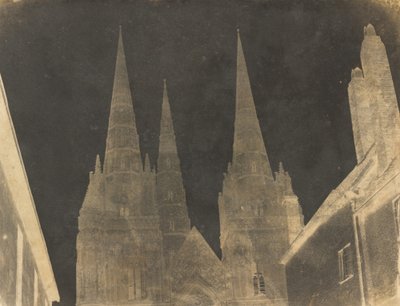 Studio delle Guglie della Cattedrale di Lichfield da Reverend Calvert Richard Jones