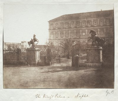 Il Palazzo Reale, Napoli da Reverend George Wilson Bridges
