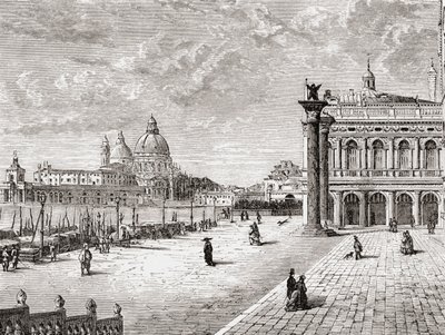 Piazza San Marco, Venezia, Italia, fine XIX secolo. Da Italian Pictures di Rev. Samuel Manning, pubblicato c.1890 da Reverend Samuel Manning