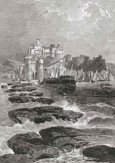 Pozzuoli, Napoli, Italia meridionale alla fine del XIX secolo. Da Immagini Italiane di Rev. Samuel Manning, pubblicato c.1890. da Reverend Samuel Manning