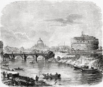 San Pietro con il ponte e Castel Sant