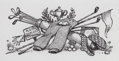 Golf (litografia) da Rex (after) Whistler