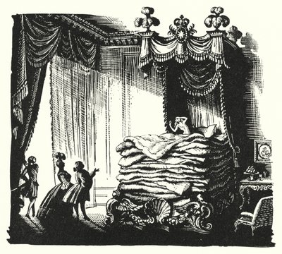 Hans Christian Andersen: La Vera Principessa da Rex (after) Whistler