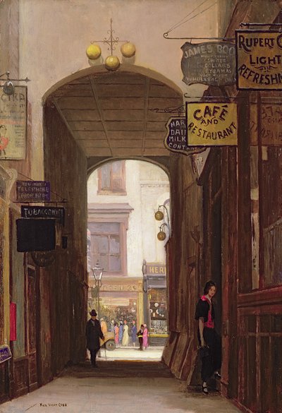 Rupert Court, Wardour Street da Rex Vicat Cole