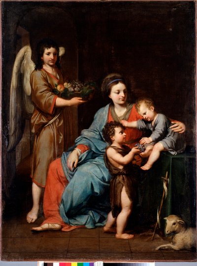 Vergine con bambino e San Giovanni Battista da Reynaud Levieux