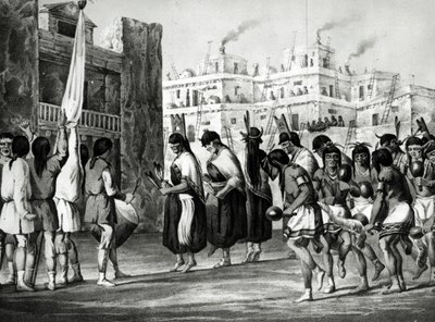 Danza del bufalo a Pueblo de Zuni, Nuovo Messico, dal 