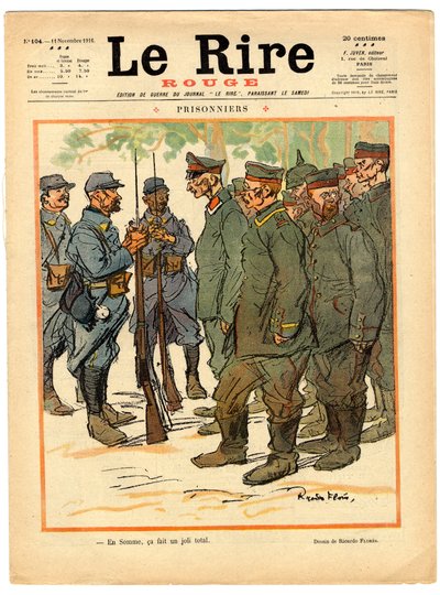 Copertina di La Risata Rossa, Satirico a Colori da Ricardo Flores