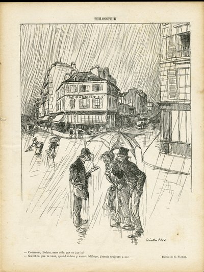 Illustrazione di Ricardo Flores (1878-1918) in Le Rire da Ricardo Flores