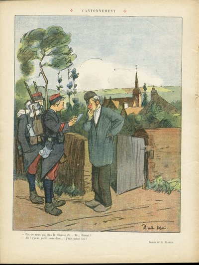 Illustrazione di Ricardo Flores (1878-1918) in Le Rire da Ricardo Flores