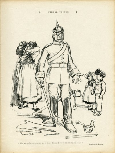 Illustrazione di Ricardo Flores (1878-1918) in Le Rire da Ricardo Flores