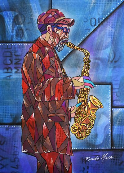 Geometric Jazz Man da Ricardo Maya