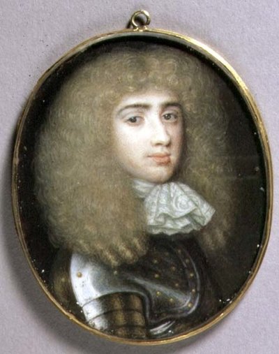 Ritratto miniatura di Robert Porter, c.1660 da Richard  Gibson