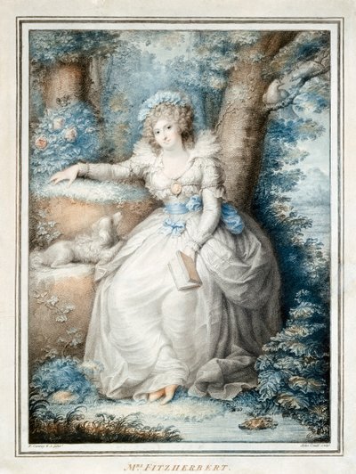 Mrs Fitzherbert da Richard (after) Cosway