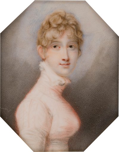 Ritratto di Henrietta Anna Maria Charlette Bridgeman Simpson, poi Mrs Charles Pelham, Contessa di Yarborough (m. 1813), c.1762-1813 da Richard (after) Cosway