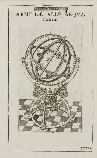 Sfera armillare equatoriale di Tycho Brahe, c 1580 da John Pardon
