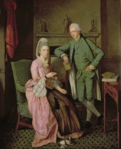 Pezzo di conversazione, metà degli anni 1770 da Richard (attr. to) Brompton