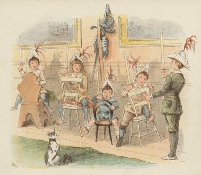 Bambini che giocano ai soldati da Richard Andre
