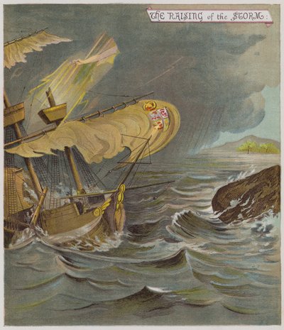Illustrazione per La tempesta da Richard Andre