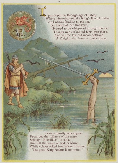 Pagina da Upstream di Richard Andre, Re Artù ed Excalibur da Richard Andre