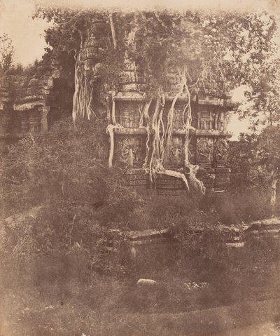 Tempio di Hallibeed, India, 1856-1857 (foto) da Richard Banner Oakeley