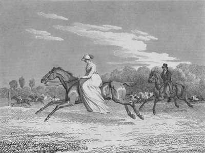 La signora alle corse di Egham, c1810 da Richard Barrett Davis