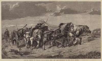 Trasporto di legname in Piccardia da Richard Beavis