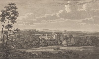 Castello di Hever nella contea di Kent, dalla Storia e Topografia di Edward Hasted da Richard Bernard Godfrey