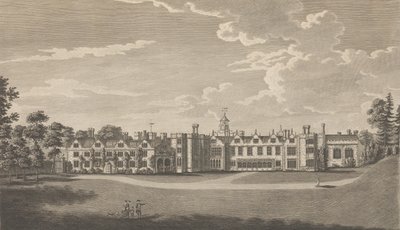 Knole, vicino a Sevenoke, nella contea di Kent, un tempo un palazzo appartenente all