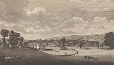 Preston Hall ad Aylesford, nella contea di Kent, da The History and... di Edward Hasted da Richard Bernard Godfrey