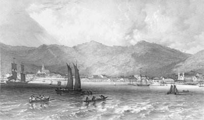 Trinidad, dal Golfo di Paria, illustrazione da 