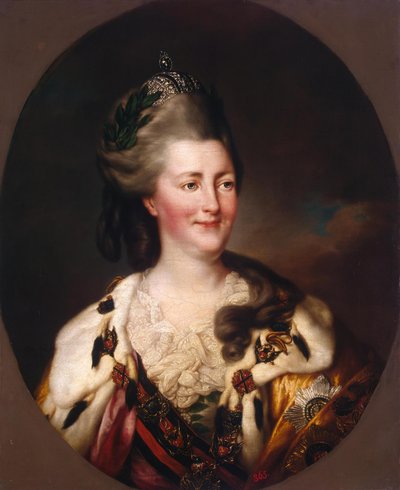 Ritratto di Caterina II da Richard Brompton