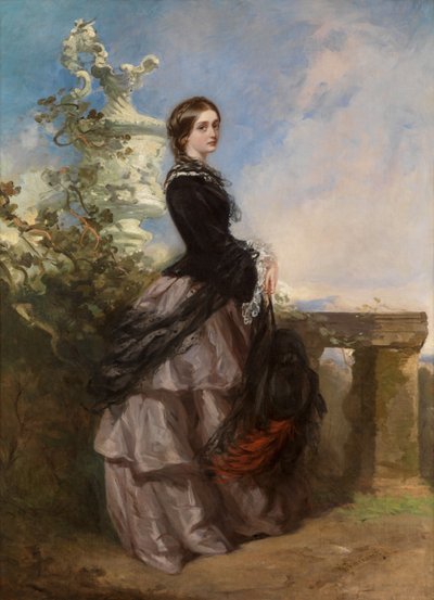 Ritratto di Agnes Wilson, poi Lady Aubrey-Fletcher da Richard Buckner