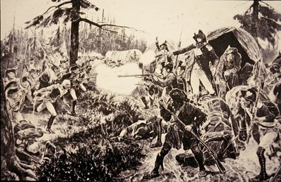 Battaglia di Brandywine da Richard Caton (after) Woodville