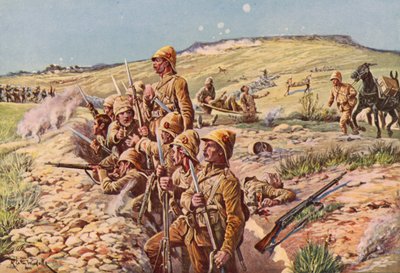 Battaglia di Ladysmith da Richard Caton II (after) Woodville