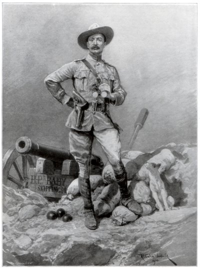 Maggior Generale Robert Baden Powell 1857-1941, 1900 da Richard Caton II Woodville
