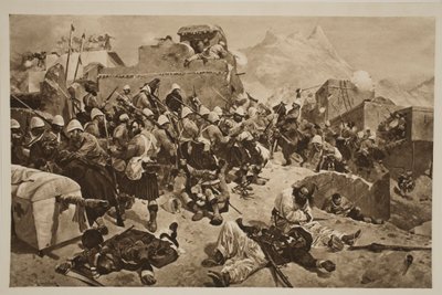 Candahar: Gli Highlanders del 92° e i Gurkha del 2° che assaltano Gaudi Mullah Sahibdad, da 